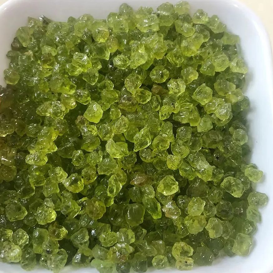 Aquarium Marine Stone - 200 グラム天然グリッターオリビン石英結晶チップ原石砂利宝石水族館風水ヒーリングレイキペリドット DIY ガーデン