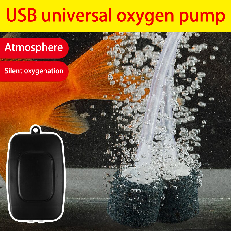 Aquarium Marine Stone - ミニ水族館エアポンプキット,USB,水槽フィルター,空気石,アクセサリー