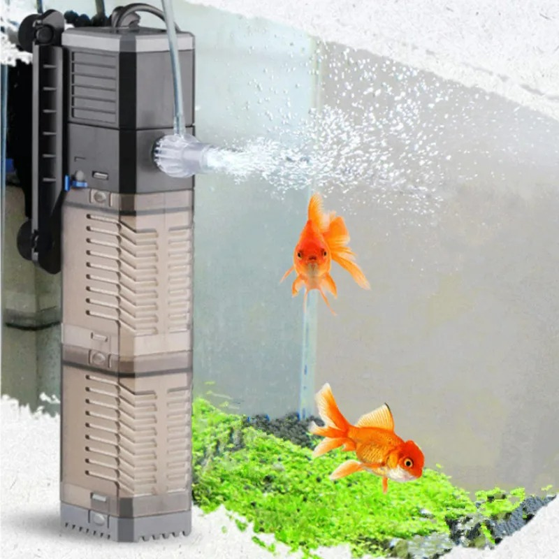 Aquarium Blue Marine Reef 60 - Sunsun-スーパー4 in 1水族館フィルターポンプ,多機能ウェーブマシン,水循環,空気ポンプフィルター,chj