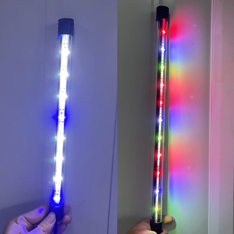 Marine Aquarium Lamp - 水槽ライト水中照明水中ランプ植物成長ランプ 110V 17-47 センチメートル USB プラグ水族館ライト