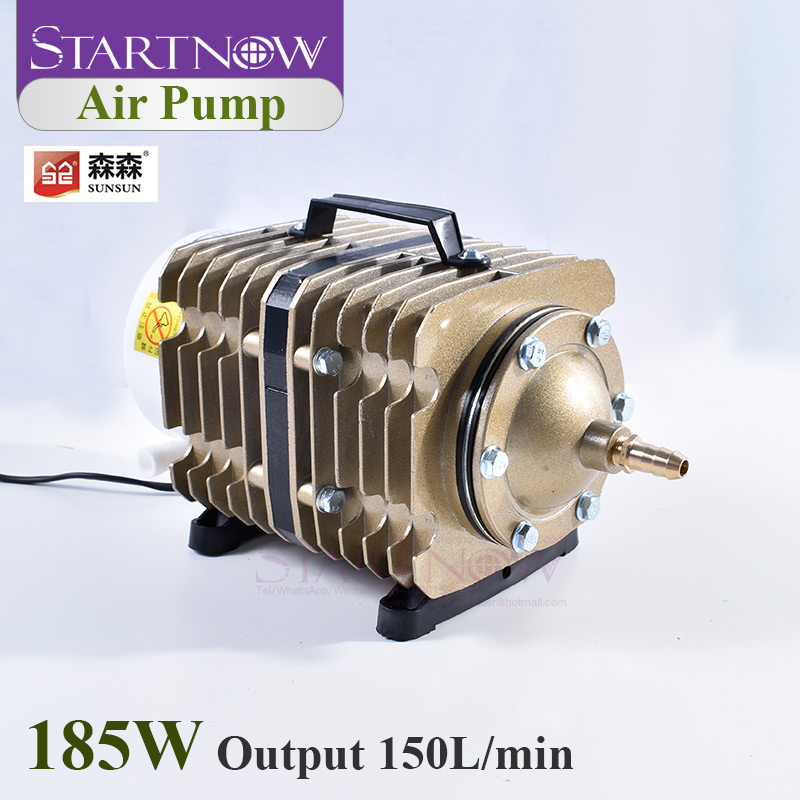 Aquarium Blue Marine Reef 60 - 220V 185W 150L/min 電磁式エアコンプレッサー SUNSUN エアポンプ