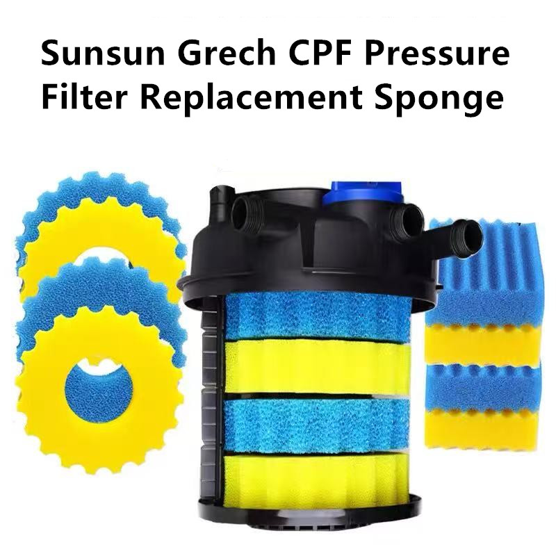 Aquarium Blue Marine Reef 60 - サンサン グレッチ CPF 圧力式フィルター交換用 池用フィルター バイオスポンジフォームフィルターメディア