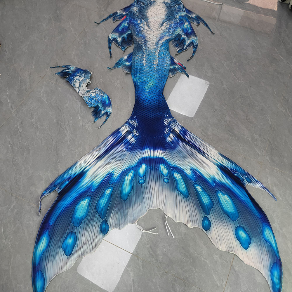 Aquarium & Marine Museum - オリジナルカラフルマーメイドテール仕立てのマーメイド水着水族館ダイビングショー着用大人用マーメイドテール