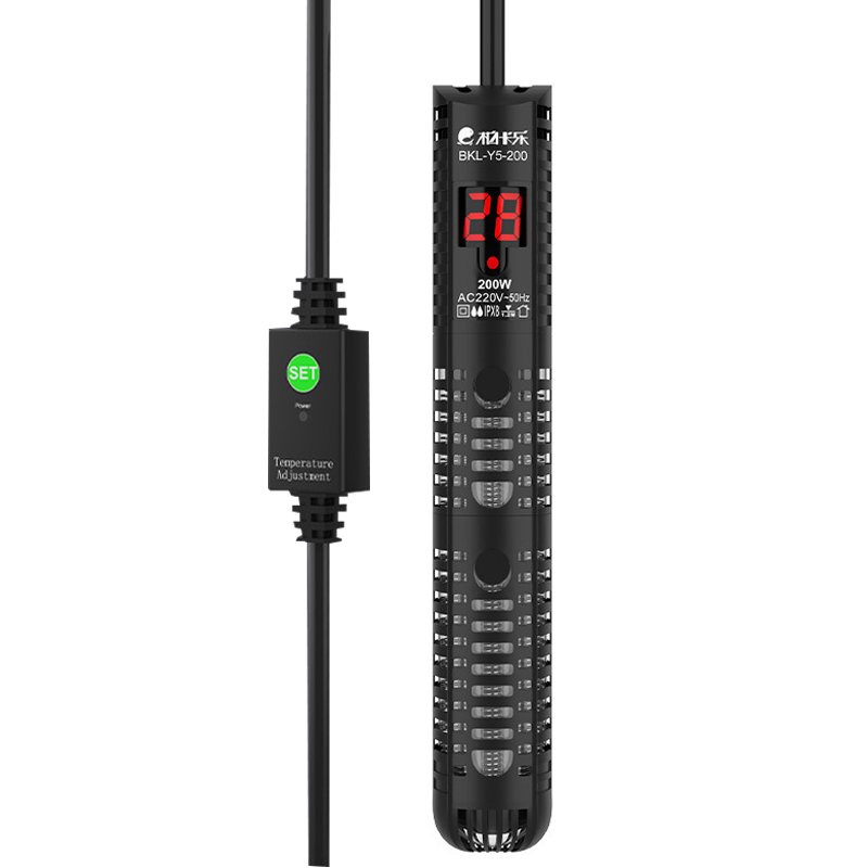 Marine Aquarium Heater - 水族館ヒーター水槽 LCD ディスプレイデジタルサーモスタット水中加熱ロッド定温制御 220v