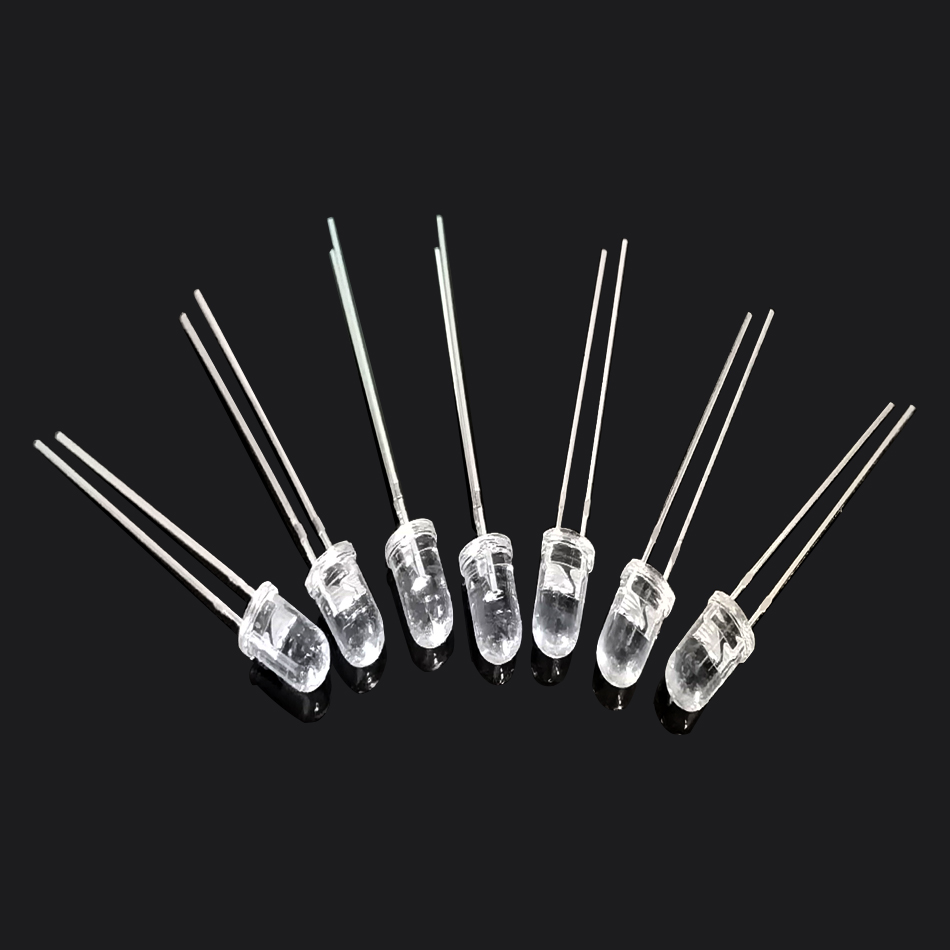 5 ミリメートル 2 ピンシアンアイスブルー 480nm 4 - Actinic Blue Led のレビューと価格