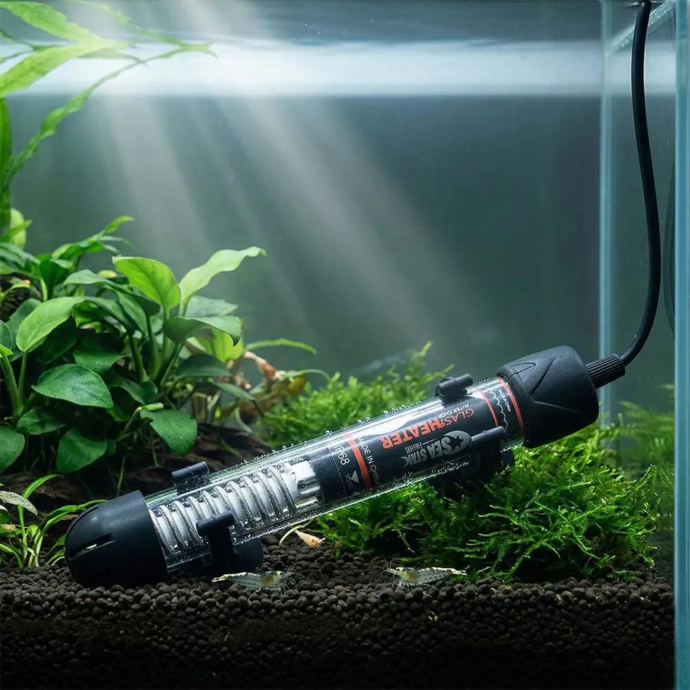 調整可能な水槽ヒーター 25W-300W 自動定温 魚タンク - Marine Aquarium Heater のレビューと価格