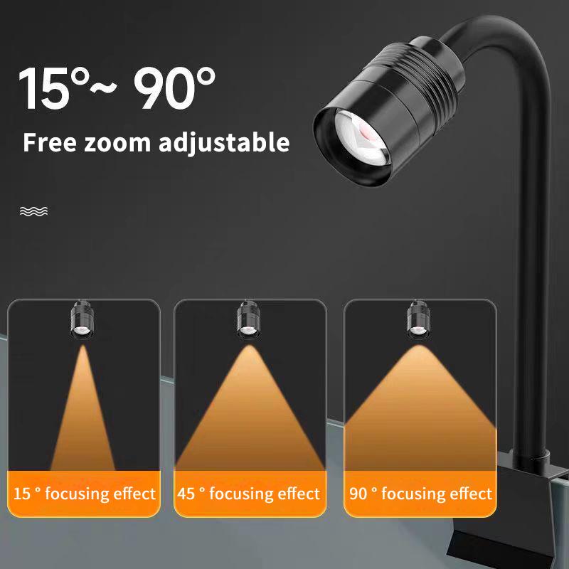 3W 南米産水槽スポットライト 3色LED水槽ランプ フォー - Marine Aquarium Lamp のレビューと価格