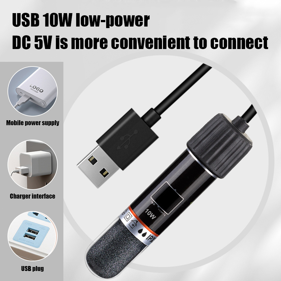 USBミニ水槽用ヒーター 小型水槽用 26 ° C 恒温水槽 - Marine Aquarium Heater のレビューと価格