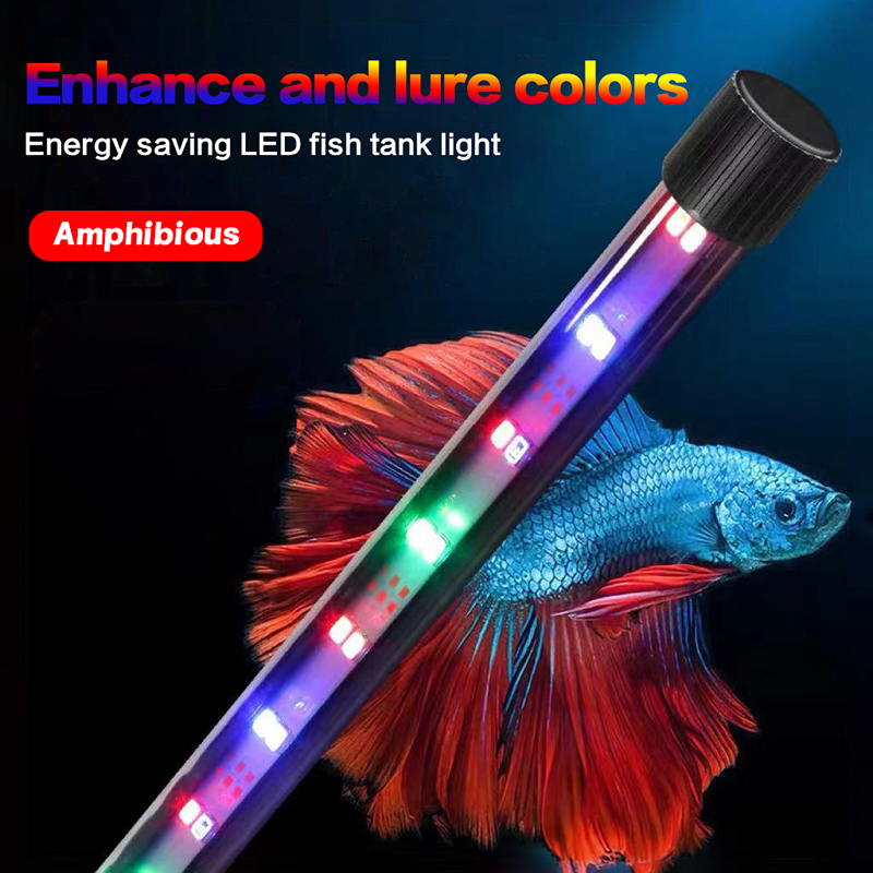 17-47 センチメートル USB プラグ水族館ライト LE - Marine Aquarium Lamp のレビューと価格
