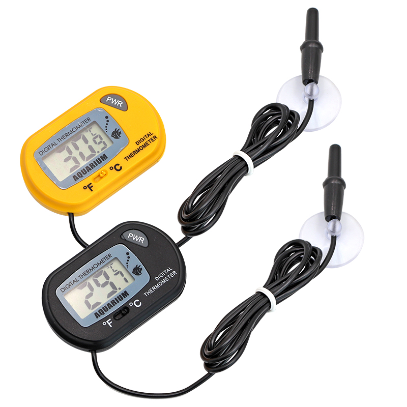 水槽温度計 LCD デジタル水槽温度計 水槽温度検出器 魚警 - Marine Aquarium Heater のレビューと価格