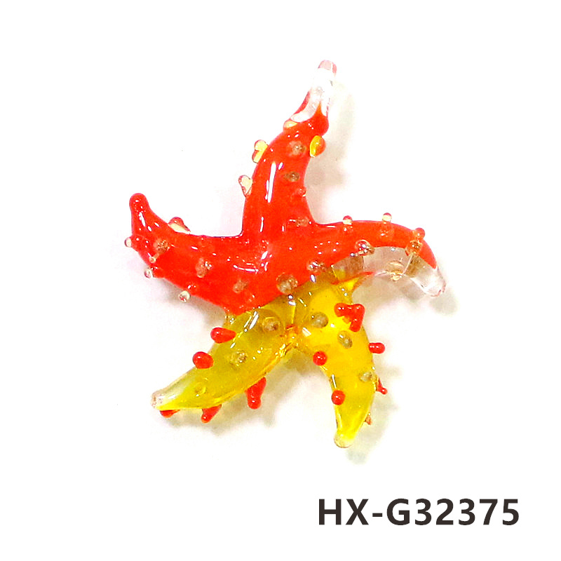 ミニガラスヒトデペンダント カラフル可愛い 手工芸製作 DI - Marine Aquarium & Regional Centre Photos のレビューと価格