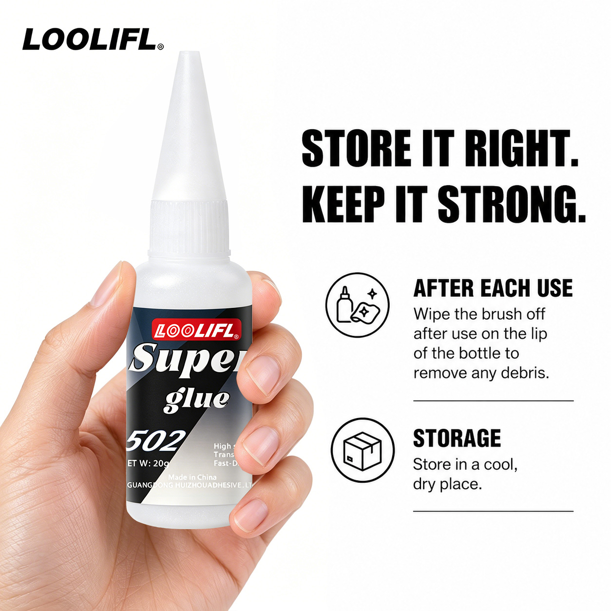 Loolifl-502-20Ml インスタント透明シアノアク - Aquarium & Marine Museum のレビューと価格