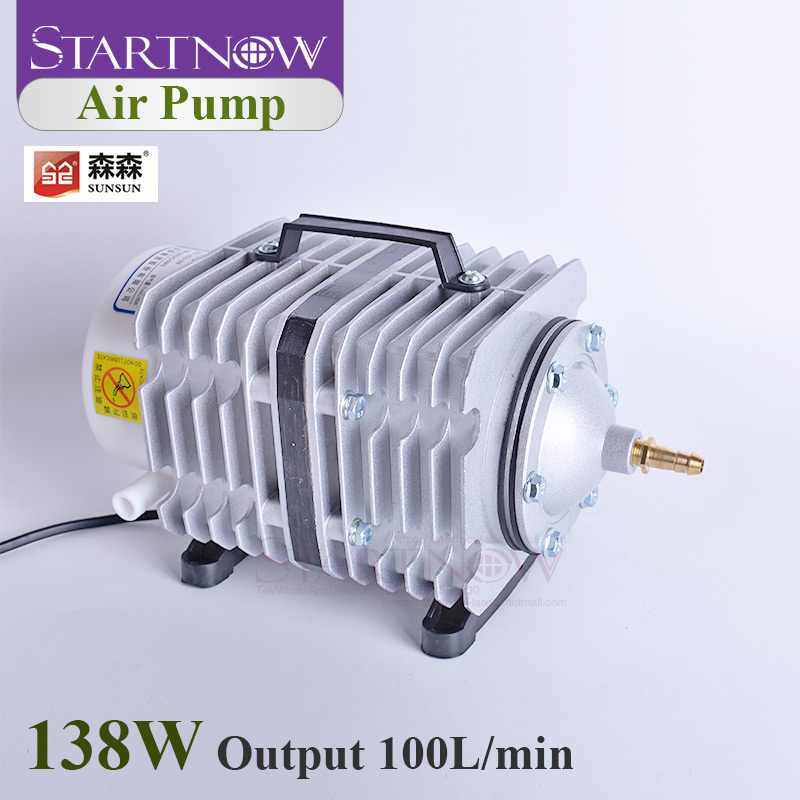 220V 185W 150L/min 電磁式エアコンプレッサ - Aquarium Blue Marine Reef 60 のレビューと価格