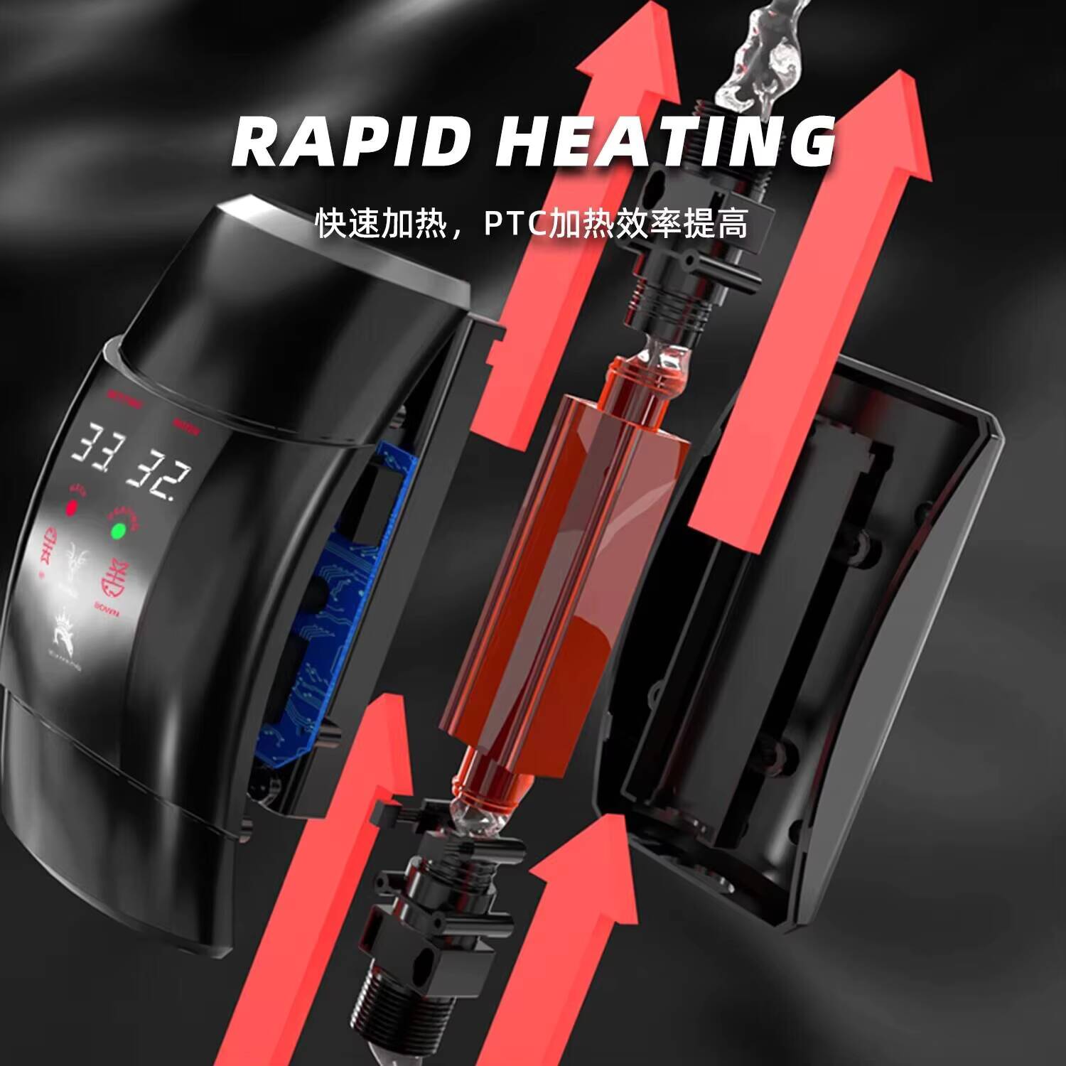 水族館水槽用外部加熱ロッド、調整可能な温度、外部ヒーター、自 - Marine Aquarium Heater のレビューと価格