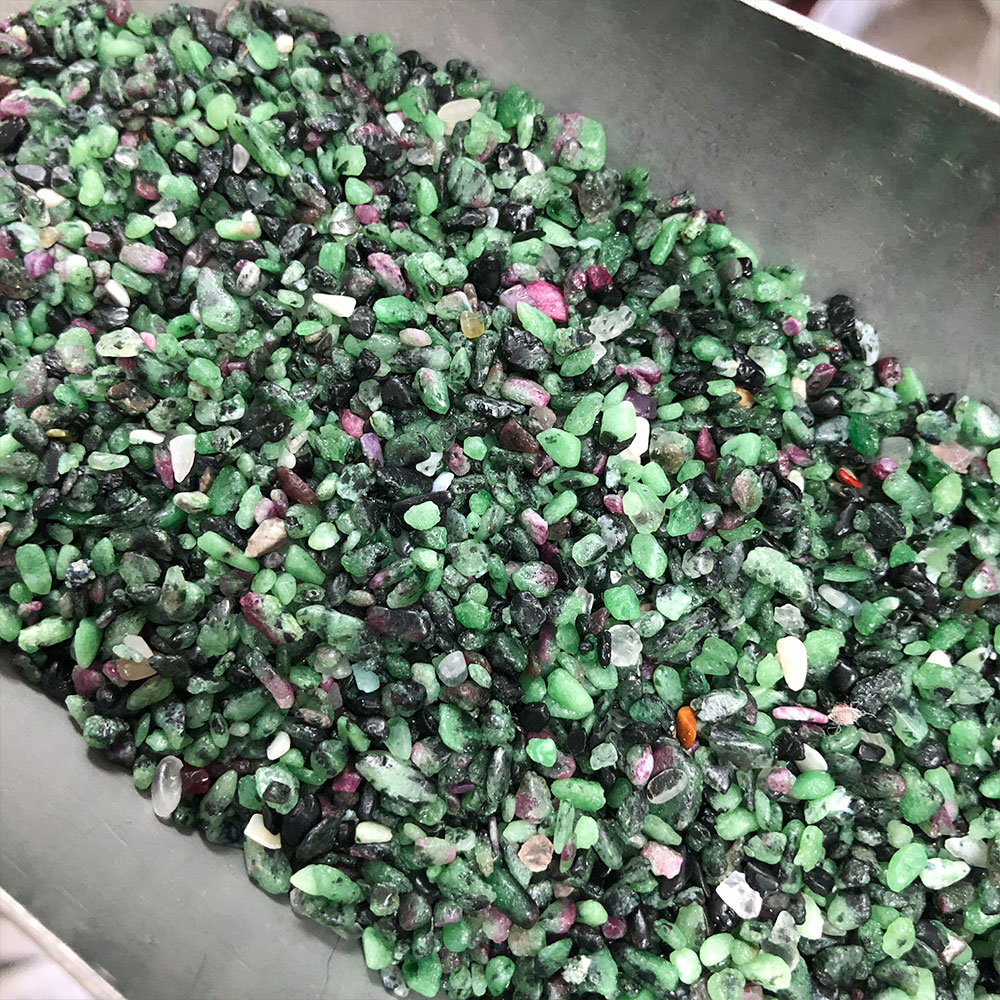 天然石クリスタルミニペリドットアマゾナイトマラカイトチップク - Aquarium Marine Stone のレビューと価格