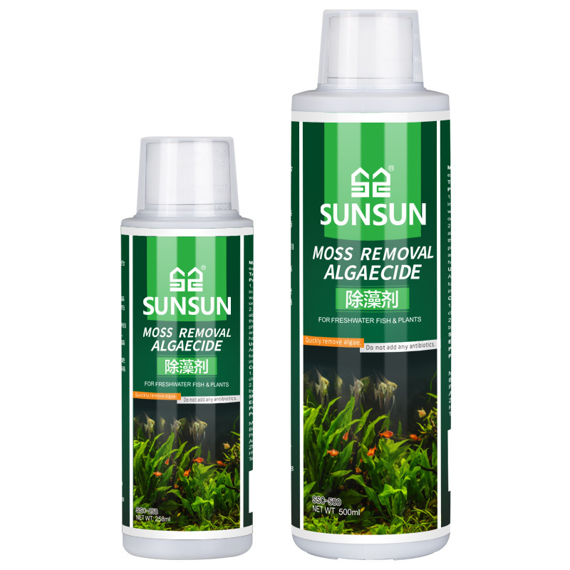 サンサン水槽藻類除去剤 - 魚/エビに安全 - 緑髪藻、茶色 - Aquarium Blue Marine Reef 60 のレビューと価格