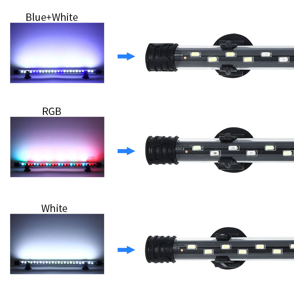90-260V 水族館ライト LED 防水水槽クリップライト - Marine Aquarium Lamp のレビューと価格