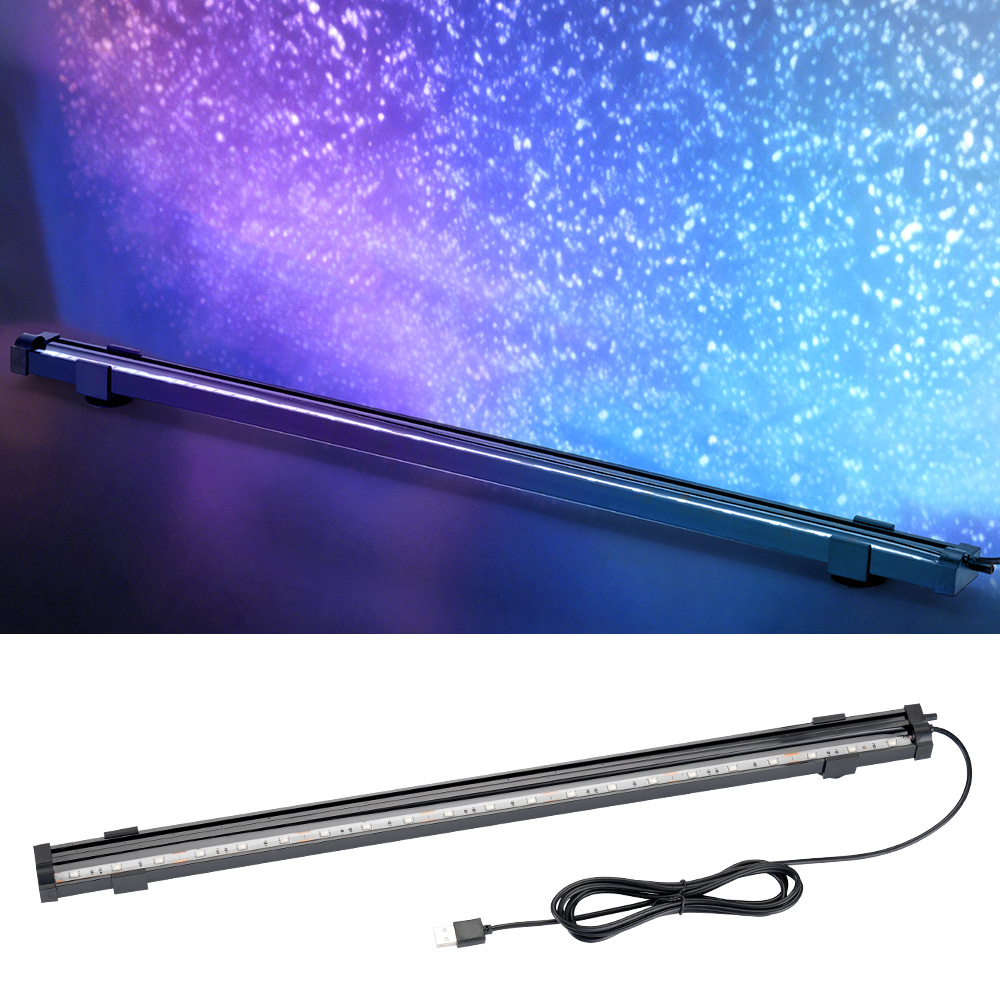 USB LED水槽エアバブルライト自動RGB変色魚タンクエア - Marine Aquarium Lamp のレビューと価格